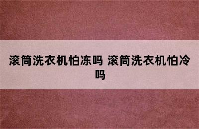 滚筒洗衣机怕冻吗 滚筒洗衣机怕冷吗